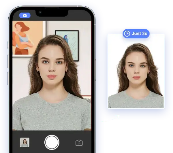 Passport photo demo